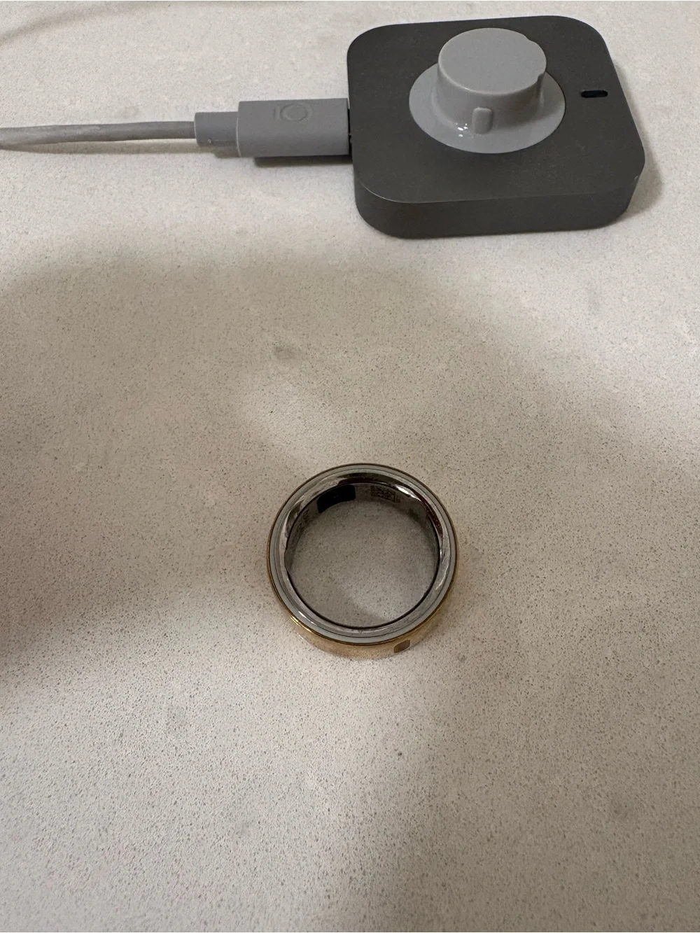 Oura Polished Gold Smart Health Ring